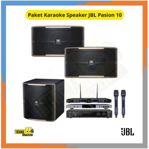 Paket Karaoke Rumah Speaker JBL Pasion 10 - No Touchscreen